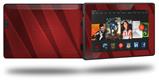 VintageID 25 Red - Decal Style Skin fits 2013 Amazon Kindle Fire HD 7 inch