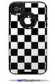 Checkers White - Decal Style Vinyl Skin fits Otterbox Commuter iPhone4/4s Case (CASE SOLD SEPARATELY)