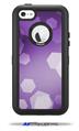 Bokeh Hex Purple - Decal Style Vinyl Skin fits Otterbox Defender iPhone 5C Case (CASE SOLD SEPARATELY)