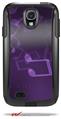 Bokeh Music Purple - Decal Style Vinyl Skin fits Otterbox Commuter Case for Samsung Galaxy S4 (CASE SOLD SEPARATELY)