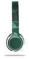 Skin Decal Wrap compatible with Beats Solo 2 WIRED Headphones Bokeh Music Seafoam Green (HEADPHONES NOT INCLUDED)