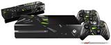 Baja 0023 Lime Green - Holiday Bundle Decal Style Skin fits XBOX One Console Original, Kinect and 2 Controllers (XBOX SYSTEM NOT INCLUDED)