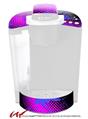 Decal Style Vinyl Skin compatible with Keurig K40 Elite Coffee Makers Halftone Splatter Blue Hot Pink (KEURIG NOT INCLUDED)