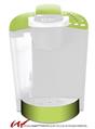 Decal Style Vinyl Skin compatible with Keurig K40 Elite Coffee Makers Solids Collection Sage Green (KEURIG NOT INCLUDED)