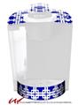 Decal Style Vinyl Skin compatible with Keurig K40 Elite Coffee Makers Boxed Royal Blue (KEURIG NOT INCLUDED)