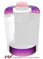 Decal Style Vinyl Skin compatible with Keurig K40 Elite Coffee Makers Smooth Fades Pink Purple (KEURIG NOT INCLUDED)
