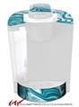Decal Style Vinyl Skin compatible with Keurig K40 Elite Coffee Makers Blue Marble (KEURIG NOT INCLUDED)