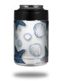 Skin Decal Wrap for Yeti Colster, Ozark Trail and RTIC Can Coolers - Starfish and Sea Shells White (COOLER NOT INCLUDED)