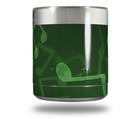 Skin Decal Wrap for Yeti Rambler Lowball - Bokeh Music Green