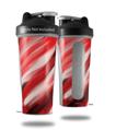 Decal Style Skin Wrap works with Blender Bottle 28oz Paint Blend Red (BOTTLE NOT INCLUDED)