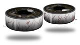 Skin Wrap Decal Set 2 Pack for Amazon Echo Dot 2 - Eyeball Brown (2nd Generation ONLY - Echo NOT INCLUDED)