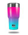 Skin Decal Wrap for K2 Element Tumbler 30oz - Smooth Fades Neon Teal Hot Pink (TUMBLER NOT INCLUDED) by WraptorSkinz