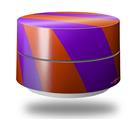 Skin Decal Wrap for Google WiFi Original Two Tone Waves Purple Red (GOOGLE WIFI NOT INCLUDED)