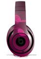 WraptorSkinz Skin Decal Wrap compatible with Beats Studio 2 and 3 Wired and Wireless Headphones Bokeh Music Hot Pink Skin Only (HEADPHONES NOT INCLUDED)