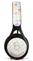 WraptorSkinz Skin Decal Wrap compatible with Beats EP Headphones Kearas Hearts White Skin Only HEADPHONES NOT INCLUDED