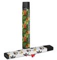 Skin Decal Wrap 2 Pack for Juul Vapes Famingos and Flowers Sage Green JUUL NOT INCLUDED