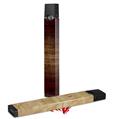 Skin Decal Wrap 2 Pack for Juul Vapes Exotic Wood Pommele Sapele Burst Red Cherry JUUL NOT INCLUDED