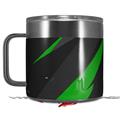 Skin Decal Wrap for Yeti Coffee Mug 14oz Jagged Camo Green - 14 oz CUP NOT INCLUDED by WraptorSkinz