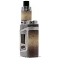 Skin Decal Wrap for Smok AL85 Alien Baby Exotic Wood Birdseye Maple Burst Dark Mocha VAPE NOT INCLUDED