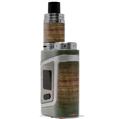 Skin Decal Wrap for Smok AL85 Alien Baby Exotic Wood Pommele Sapele Burst Tropical Green VAPE NOT INCLUDED