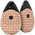 Skin Decal Wrap 2 Pack compatible with Suorin Drop Donuts Yellow VAPE NOT INCLUDED