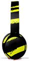WraptorSkinz Skin Skin Decal Wrap works with Beats Solo Pro (Original) Headphones Zebra Yellow Skin Only BEATS NOT INCLUDED