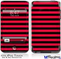 iPod Touch 2G & 3G Skin - Stripes Red