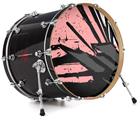 Vinyl Decal Skin Wrap for 20" Bass Kick Drum Head Baja 0040 Pink - DRUM HEAD NOT INCLUDED