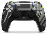 WraptorSkinz Skin Wrap compatible with the Sony PS5 DualSense Controller Baja 0023 Lime Green (CONTROLLER NOT INCLUDED)