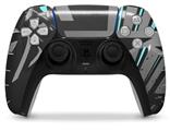 WraptorSkinz Skin Wrap compatible with the Sony PS5 DualSense Controller Baja 0023 Neon Teal (CONTROLLER NOT INCLUDED)