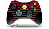 XBOX 360 Wireless Controller Decal Style Skin - Stripes Red (CONTROLLER NOT INCLUDED)