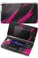 Jagged Camo Hot Pink - Decal Style Skin fits Nintendo 3DS (3DS SOLD SEPARATELY)