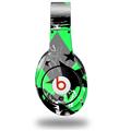 WraptorSkinz Skin Decal Wrap compatible with Beats Studio (Original) Headphones SceneKid Green Skin Only (HEADPHONES NOT INCLUDED)